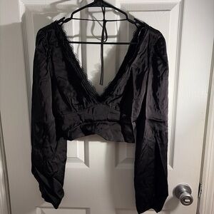 🖤 zara crop top 🖤